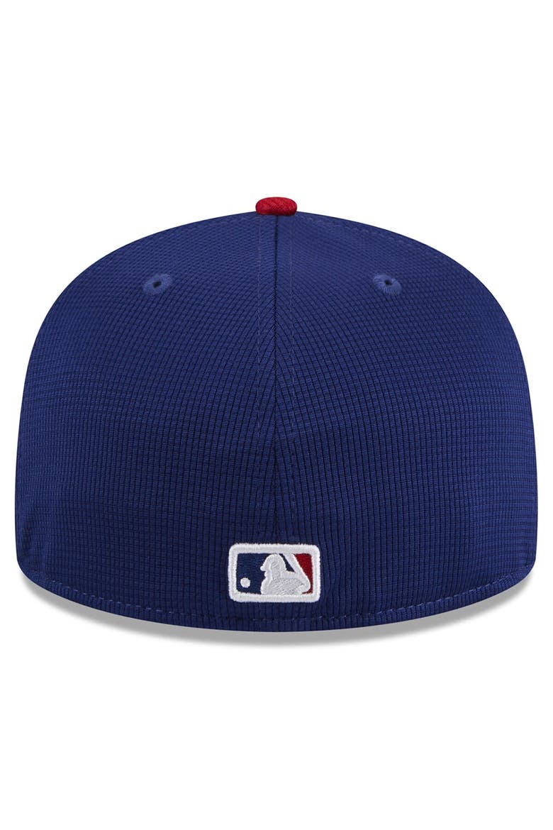 Men's New Era  Navy Philadelphia Phillies 2024 Batting Practice 59FIFTY Fitted Hat, Alternate, color, Navy