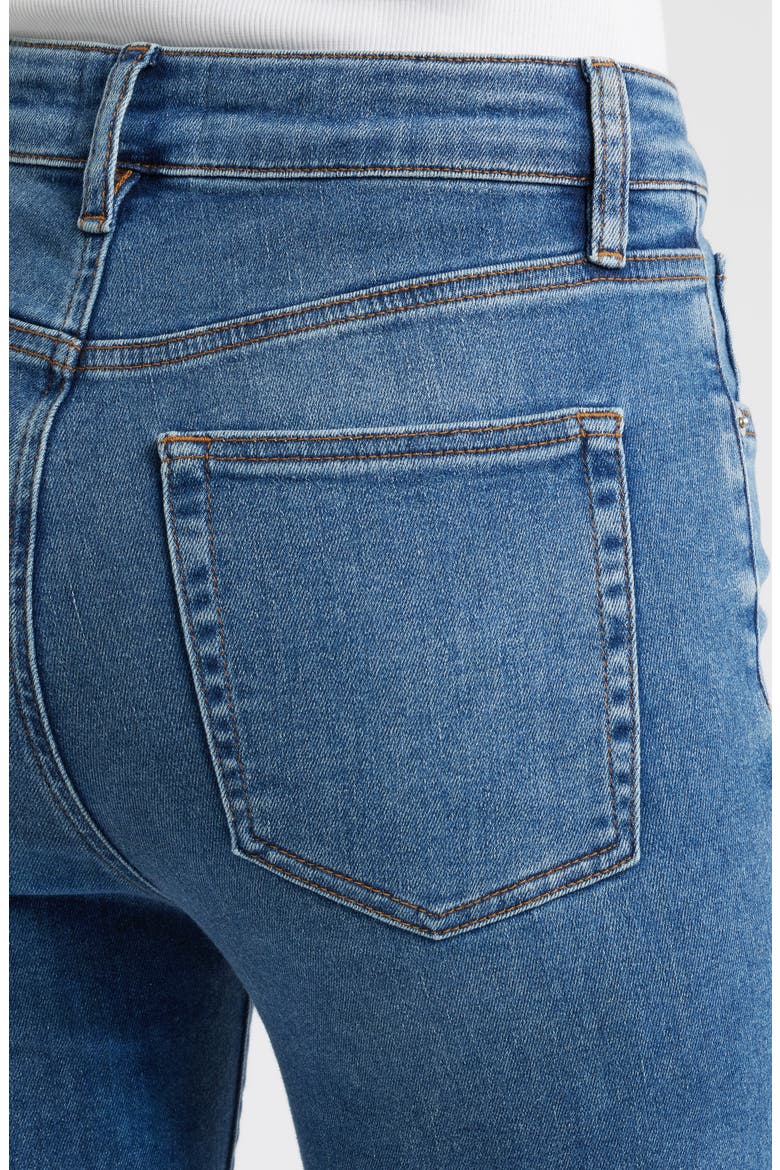 The Reboot High Waist Crop Bootcut Jeans, Alternate, color, CREST