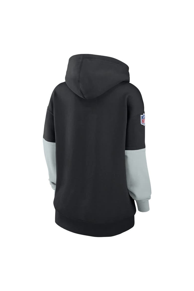 Women's Nike Black Las Vegas Raiders Sideline Essential Hoodie, Alternate, color, Black