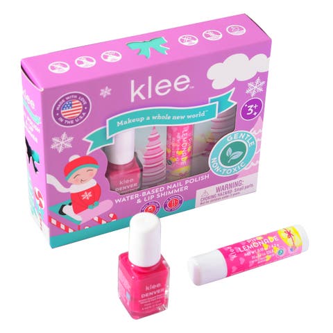 Angels' Skates - Kids' Holiday Nail Polish and Lip Shimmer Set