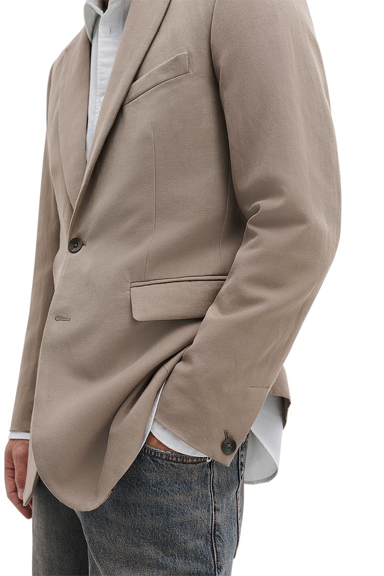 Butler Virgin Wool Blend Blazer, Alternate, color, STONE