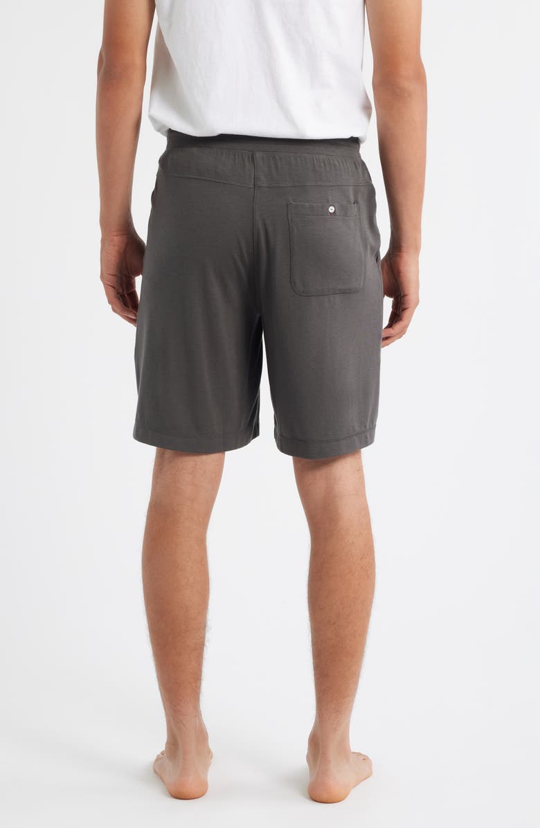 Daniel Buchler Modal Blend Pajama Shorts, Alternate, color, Charcoal