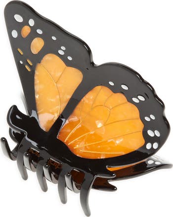 NEW FUNTEZE women\'s matte butterfly hair claw clip in coral Amazon.com: 12 Pcs Cute Butterfly Claw Hair Clips 2.6 Inch  main image 3