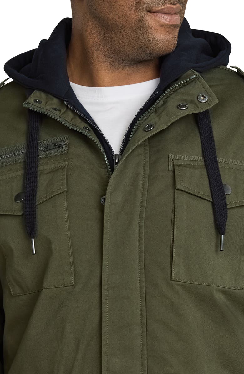 Johnny Bigg Reserve Hooded Layered Jacket, Alternate, color, 