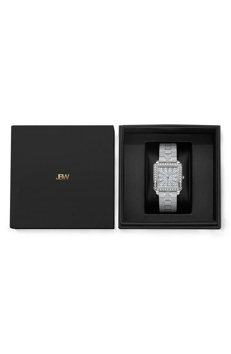 JBW Reserve Cristal Bracelet Watch, 28mm, Alternate, color, 