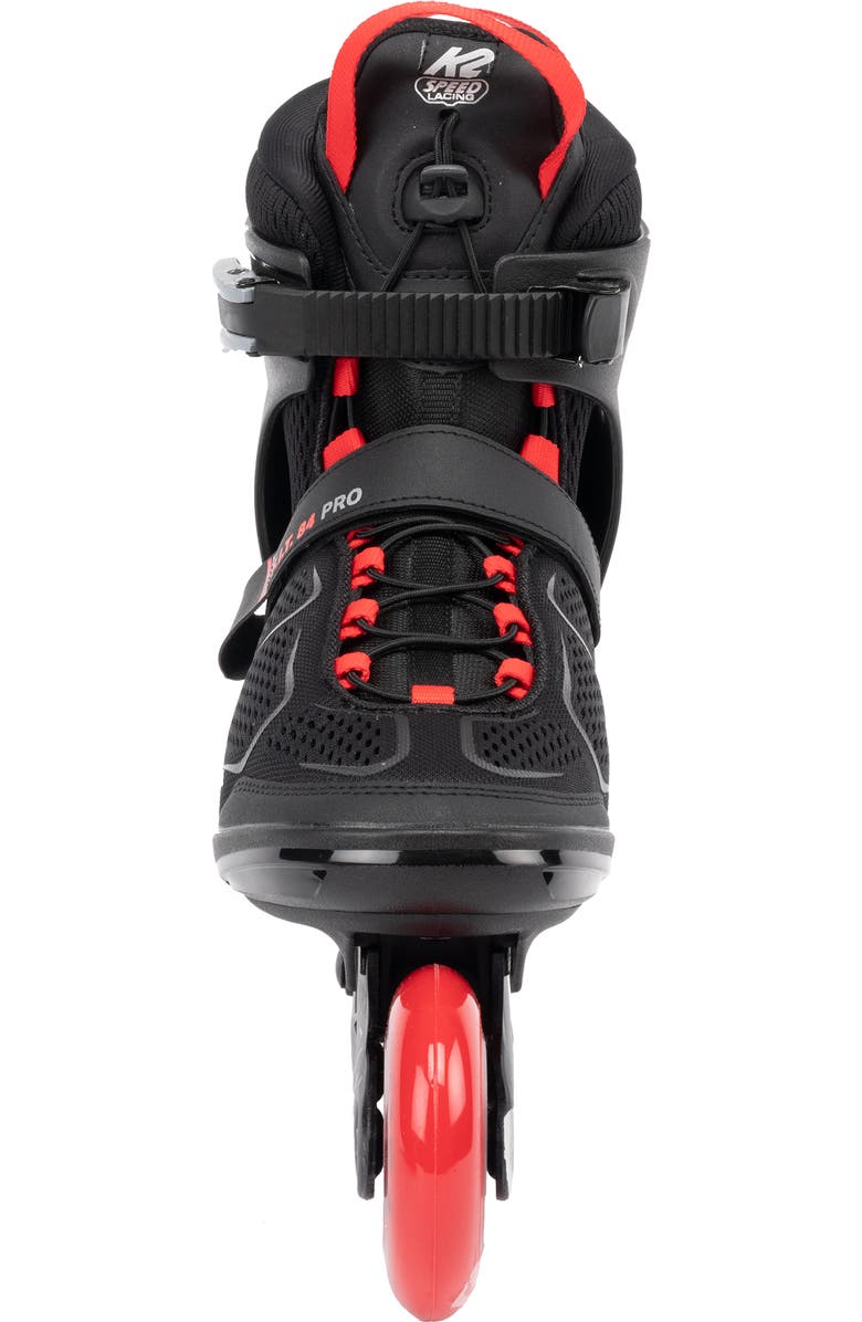 K2 F.I.T. 84 Pro Black-Red Mens Inline Skates, Alternate, color, Black/Red