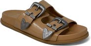 SHUSHOP Dolly Two-Strap Sandal
