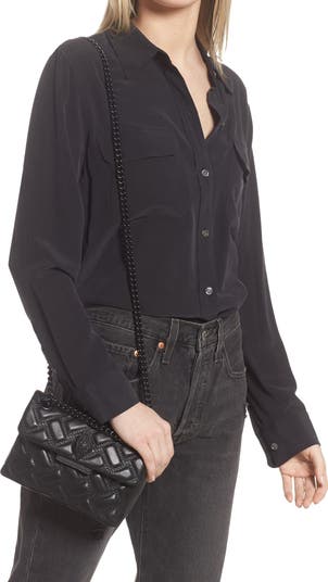Kensington Leather Mini Crossbody Bag