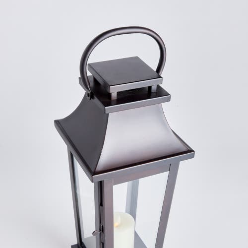 Napa Home & Garden Maurice Outdoor Lantern Candle Holder Small In Black