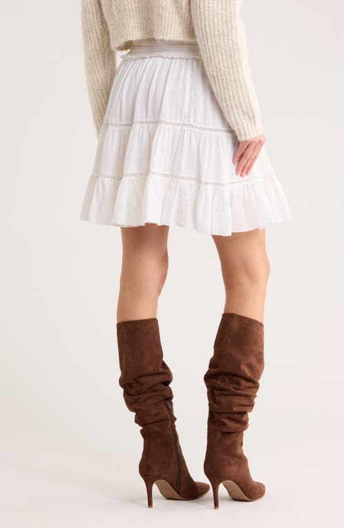 Isabel Marant Étoile Lioline Tiered Skirt In White