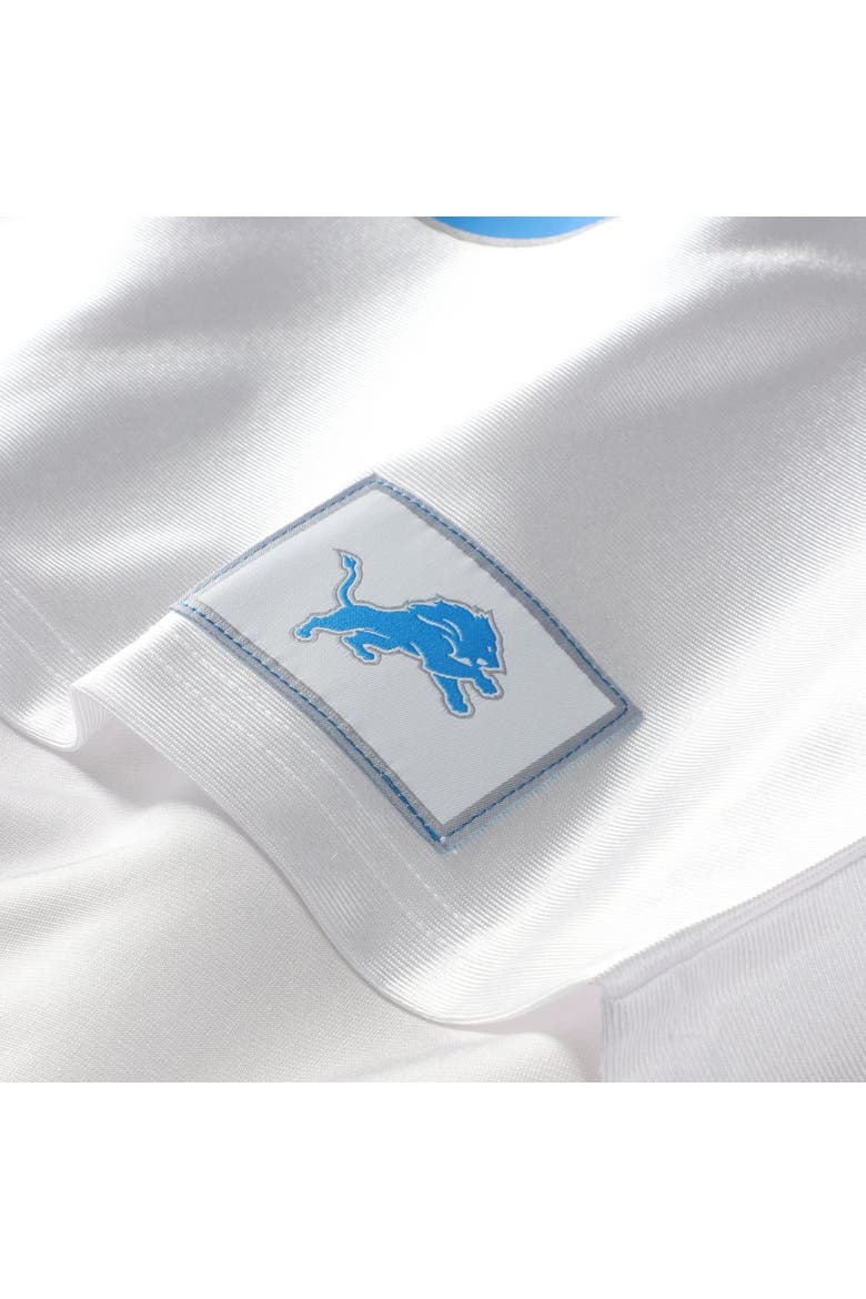 Women's New Era White Detroit Lions Sport Classics Boxy Cropped Fashion Jersey, Alternate, color, White