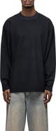 Good For Nothing Scribble Long-sleeve Waffle T-shirt