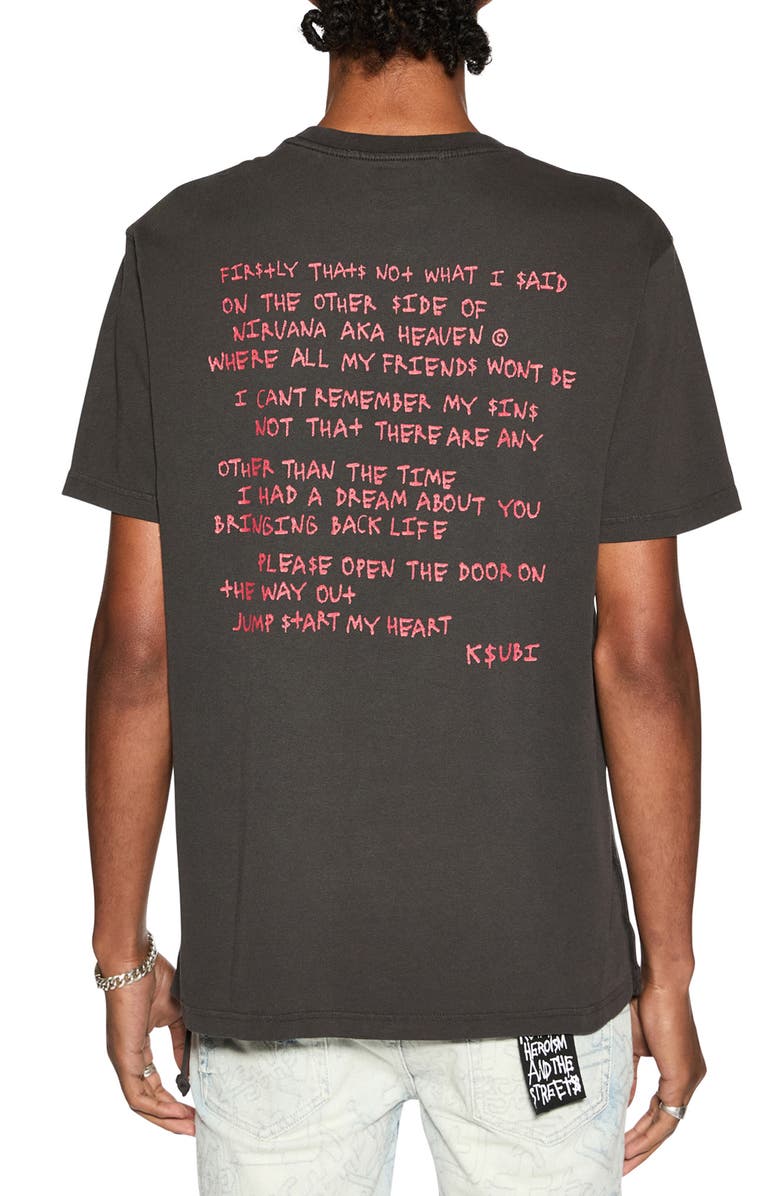 Ksubi Sabbath Kash Faded Graphic T-Shirt, Alternate, color, 