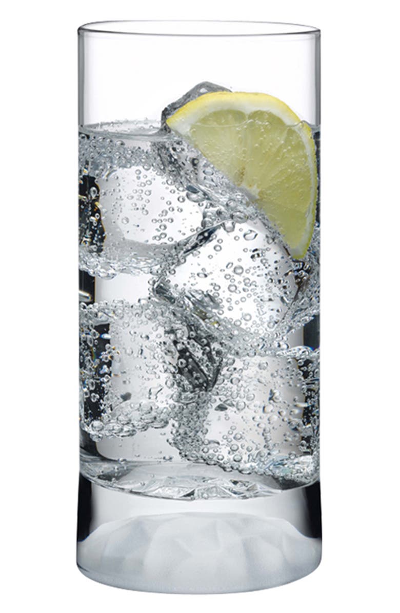 NUDE Club Ice Set of 4 Medium Highball Glasses, Alternate, color, 