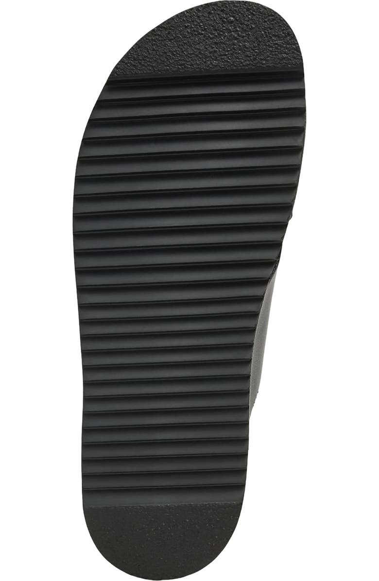 Aquatalia Bellini Weatherproof Slide Sandal, Alternate, color, Black Calf