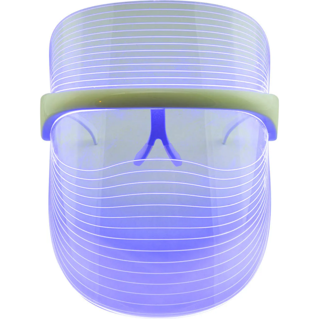 Lovery Led Light Therapy Face Shield Cordless, Rechargeable, 3 Color Light Treatment For Acne, Redne In Multi