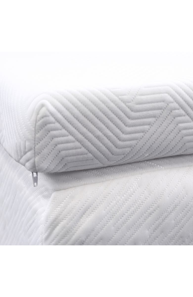 ELLA JAYNE HOME Ella Jayne 3-Inch Memory Foam Mattress Topper, Alternate, color, White