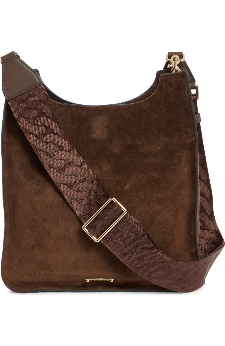 Rebecca Minkoff Darren Large Tote Crossbody Bag, Alternate, color, Brown Tortoise