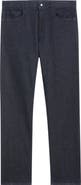 Canali Cotton & Cashmere Blend Straight Leg Jeans