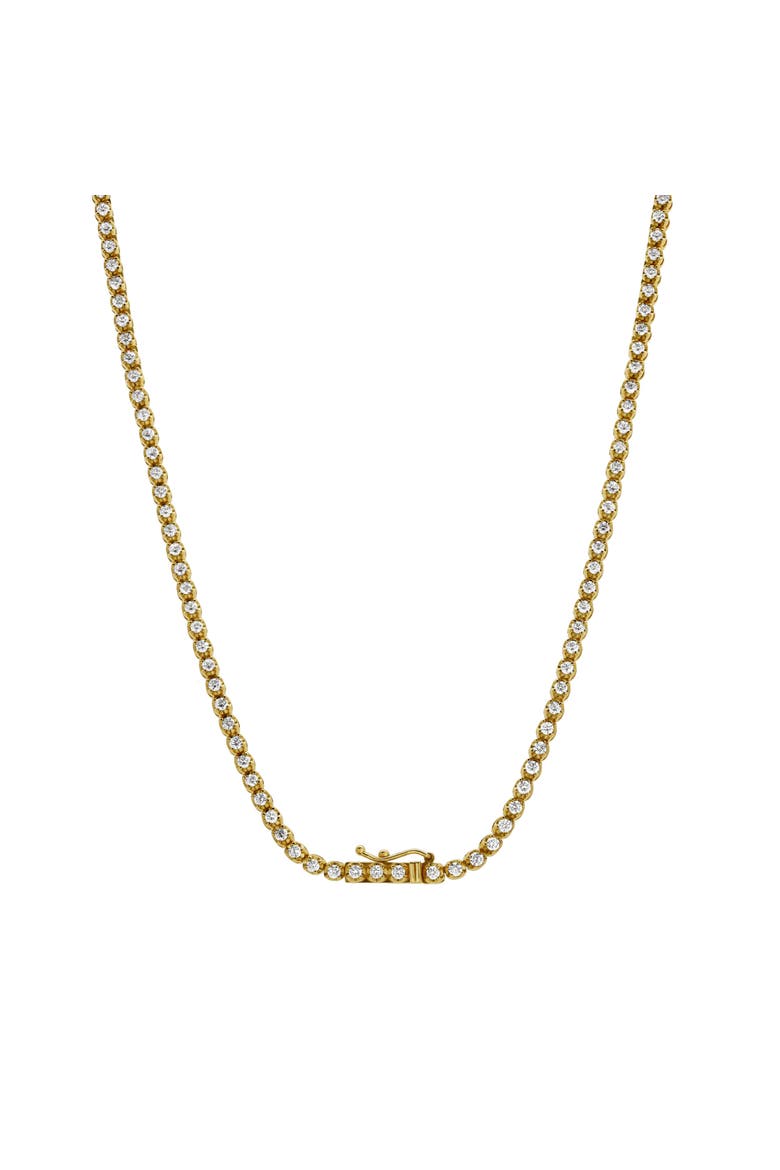 LMJ 14K Yellow Gold Diamond Tennis Chain - 4.64 Carats, Main, color, 14K Yellow Gold
