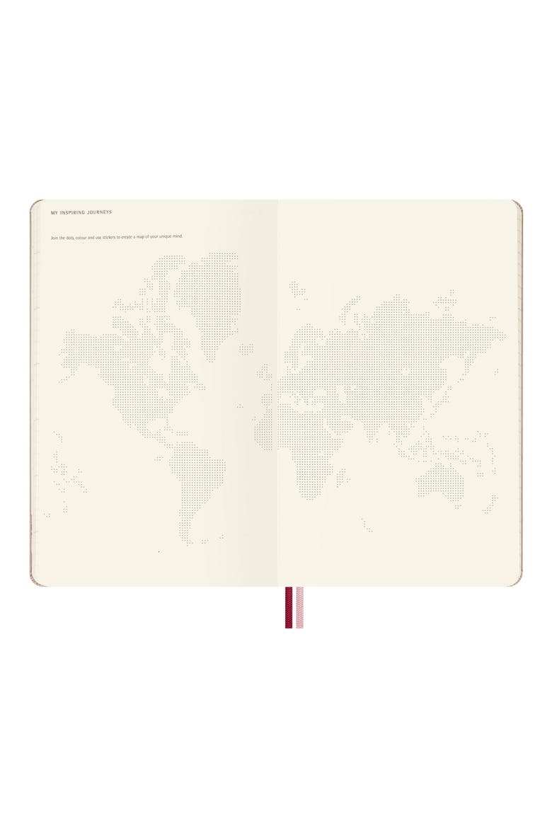 Sakura Large Weekly Notebook, Alternate, color, PINK FLORAL