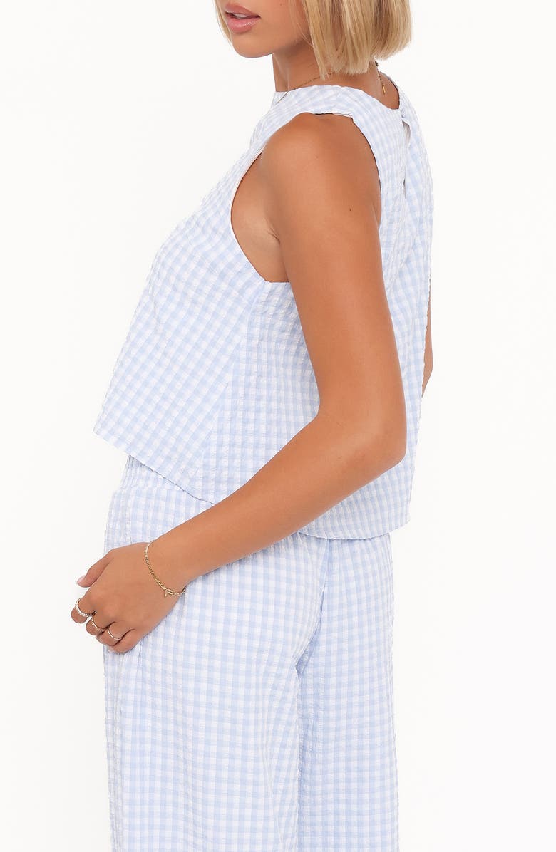 Petal & Pup Jillian Gingham Tank & Wide Leg Pants Set, Alternate, color,