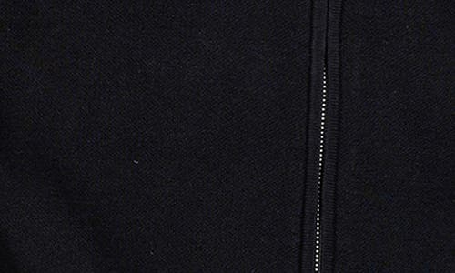 Tailorbyrd Fine Knit Full Zip Jacket In Black