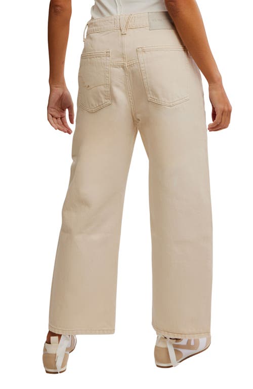 FREE PEOPLE FREE PEOPLE DEEP TRANCE WIDE LEG ANKLE JEANS 
