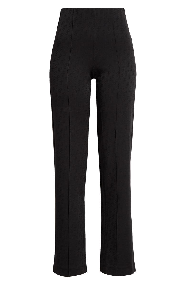 Saks Potts Lissi Texture High Waist Slim Pants, Alternate, color, 