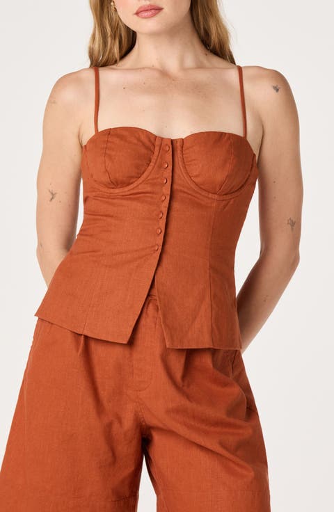 Koda Linen Blend Camisole