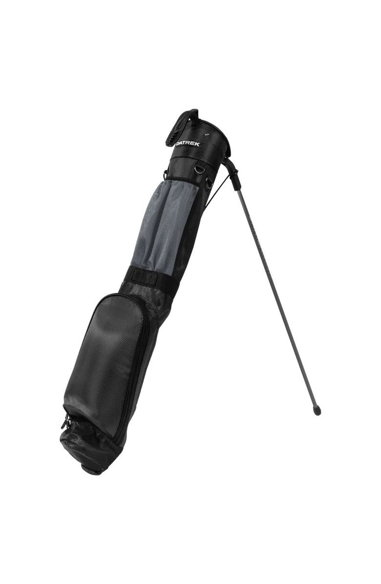 Datrek Ranger Sunday Golf Stand Bag, Main, color, Black/Charcoal