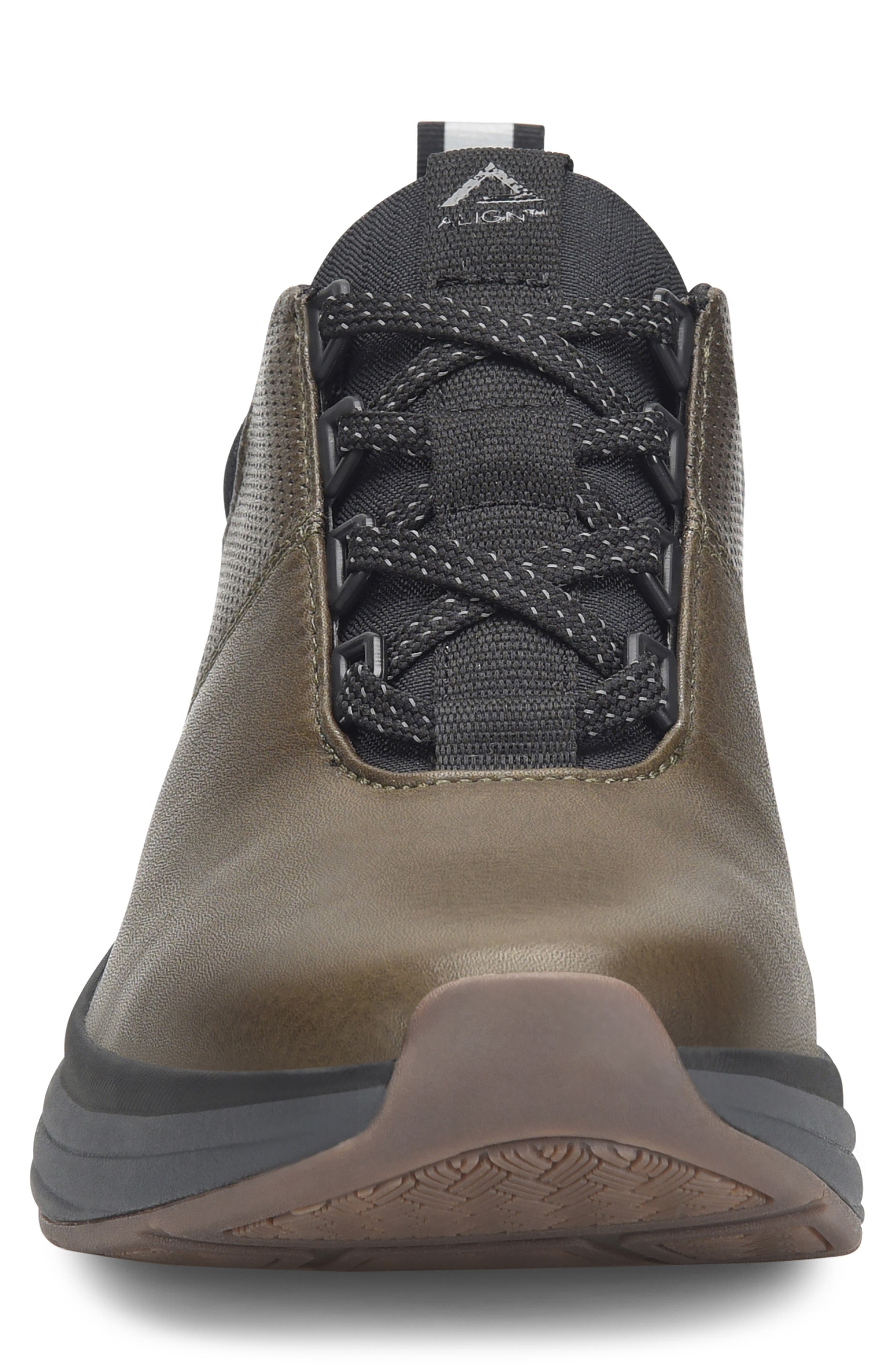 Align Tahoe Leather Sneaker - Wide Width Available, Alternate, color, Army Green