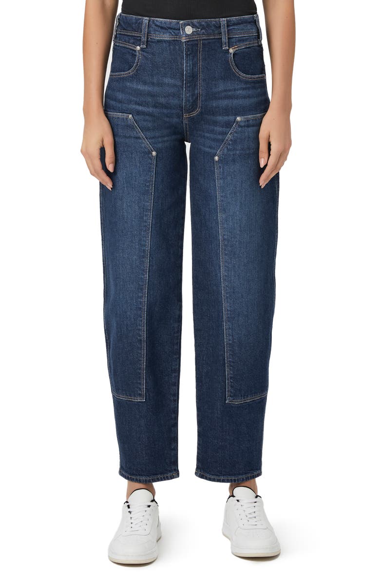 PAIGE Alexis High Waist Ankle Workwear Jeans, Main, color,