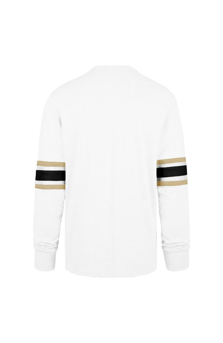 '47 Men's '47 White New Orleans Saints Gridiron Premier Brex Long Sleeve T-Shirt, Alternate, color, White
