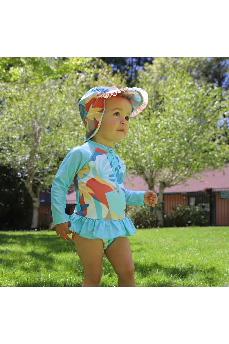 Swim Flap Hat, Alternate, color, Beach Picasso