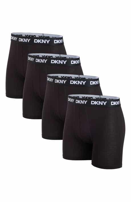 DKNY Pack of 4 Assorted Boxer Briefs
