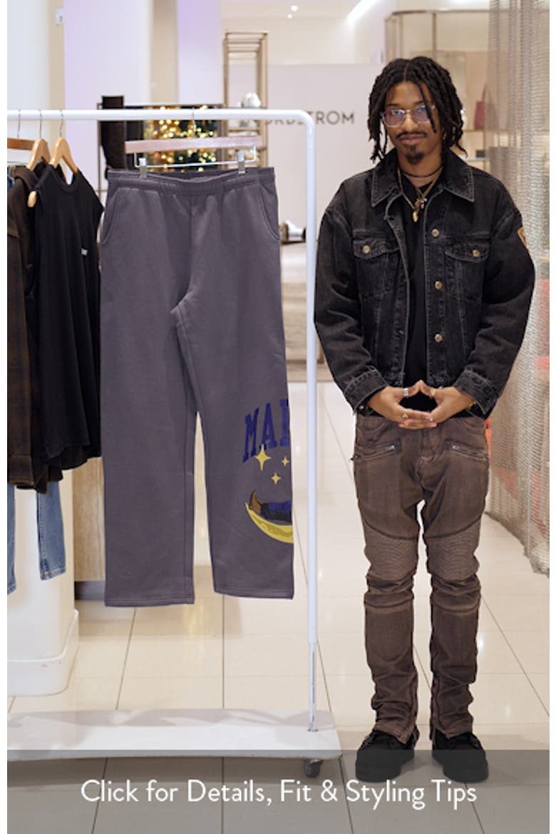 Night Rider Graphic Sweatpants video