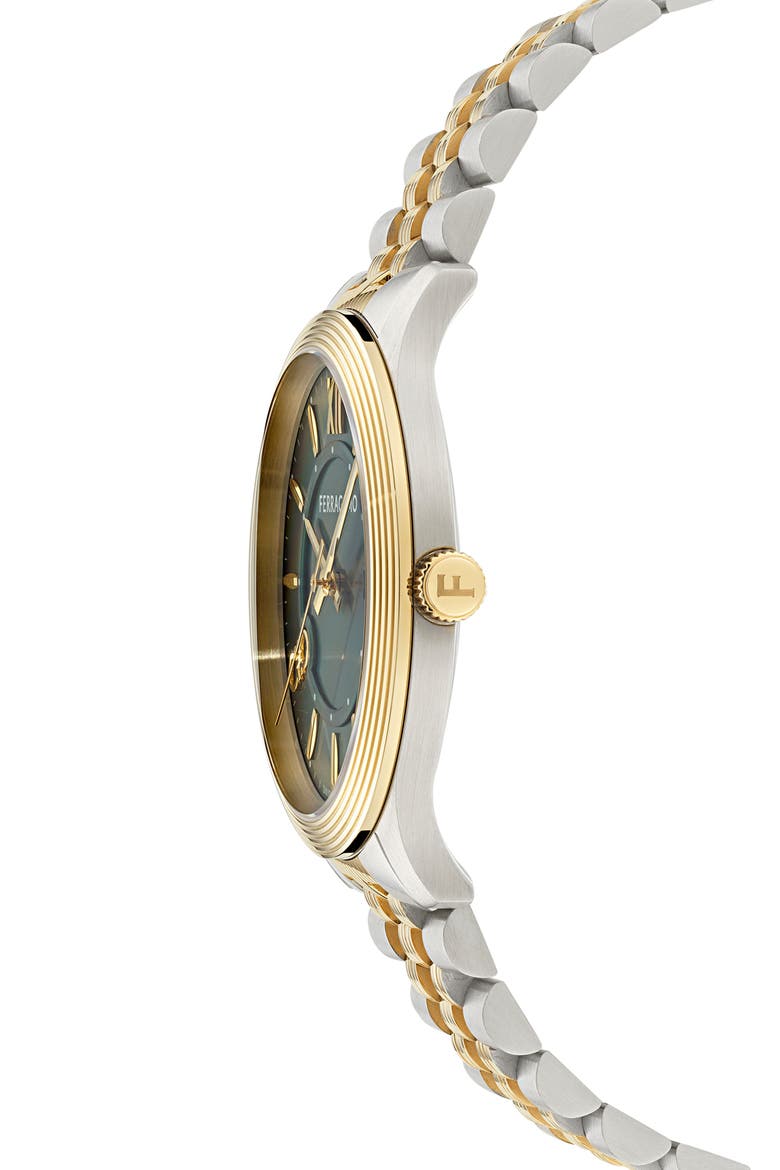 Duo Bracelet Watch, 40mm, Alternate, color, TWO TONE
