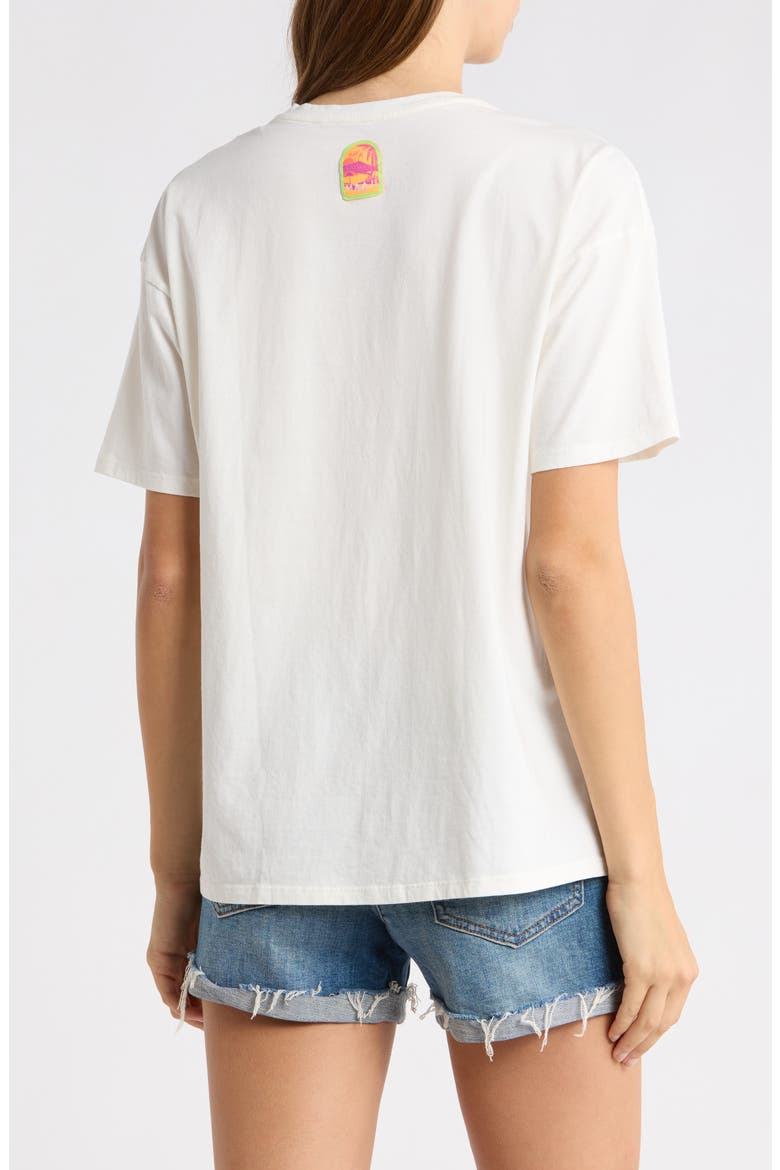 Azalea Cotton Graphic Cover-Up T-Shirt, Alternate, color, WHITE