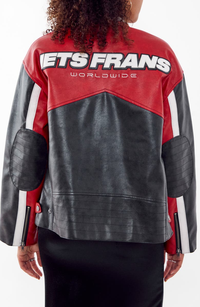 Iets Frans Oversize Moto Jacket, Alternate, color,