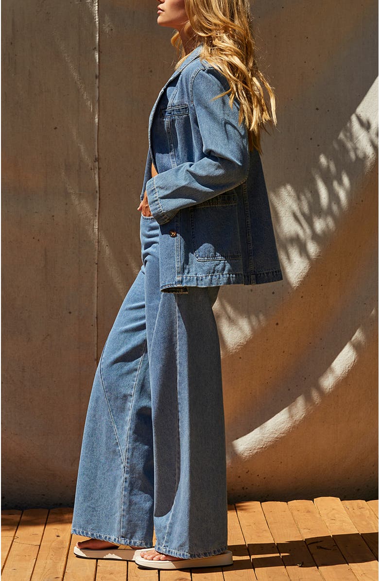 CRESCENT Wide Leg Denim Pants, Alternate, color,