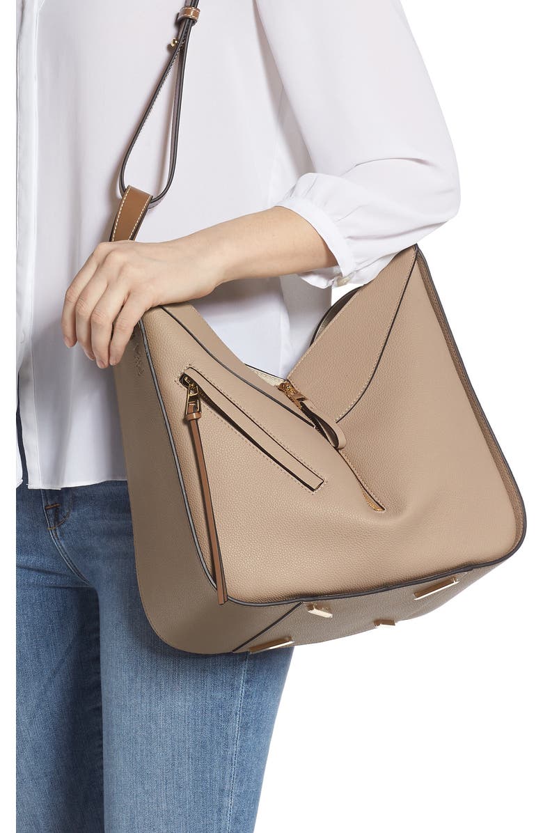 Loewe Hammock Medium Calfskin Leather Hobo, Alternate, color,