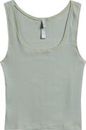 SKIMS Stretch Cotton Rib Tank