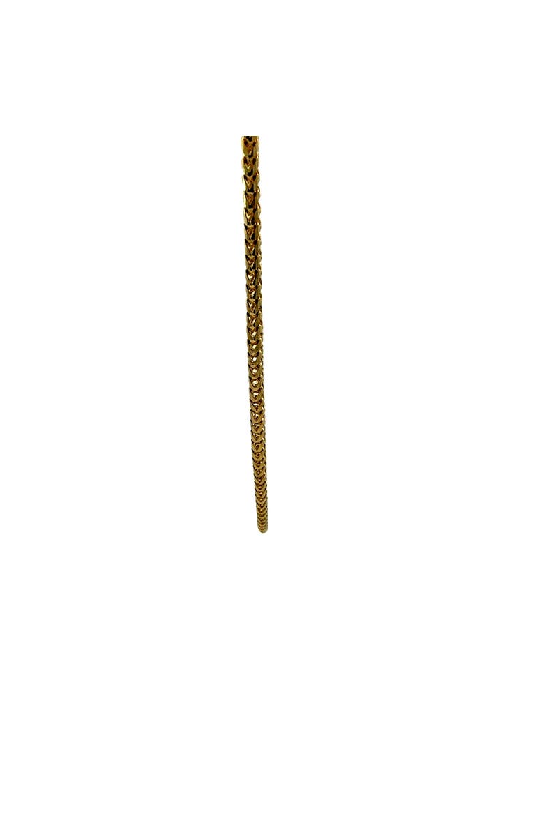 14K Yellow Gold Franco Chain Necklace Solid Gold 2.7mm, Alternate, color, Yellow