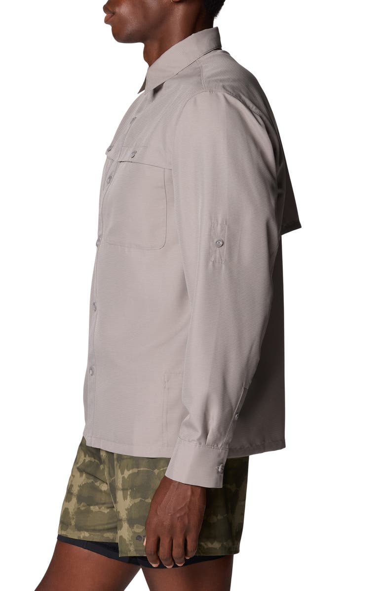 Mountain Hardwear Sun Drift Cooling Long Sleeve Shirt, Alternate, color, Approaching Storm