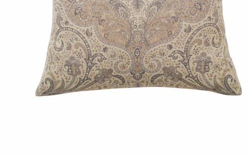 Elisabeth York Suman Natural Cotton Euro Pillow Sham In Brown