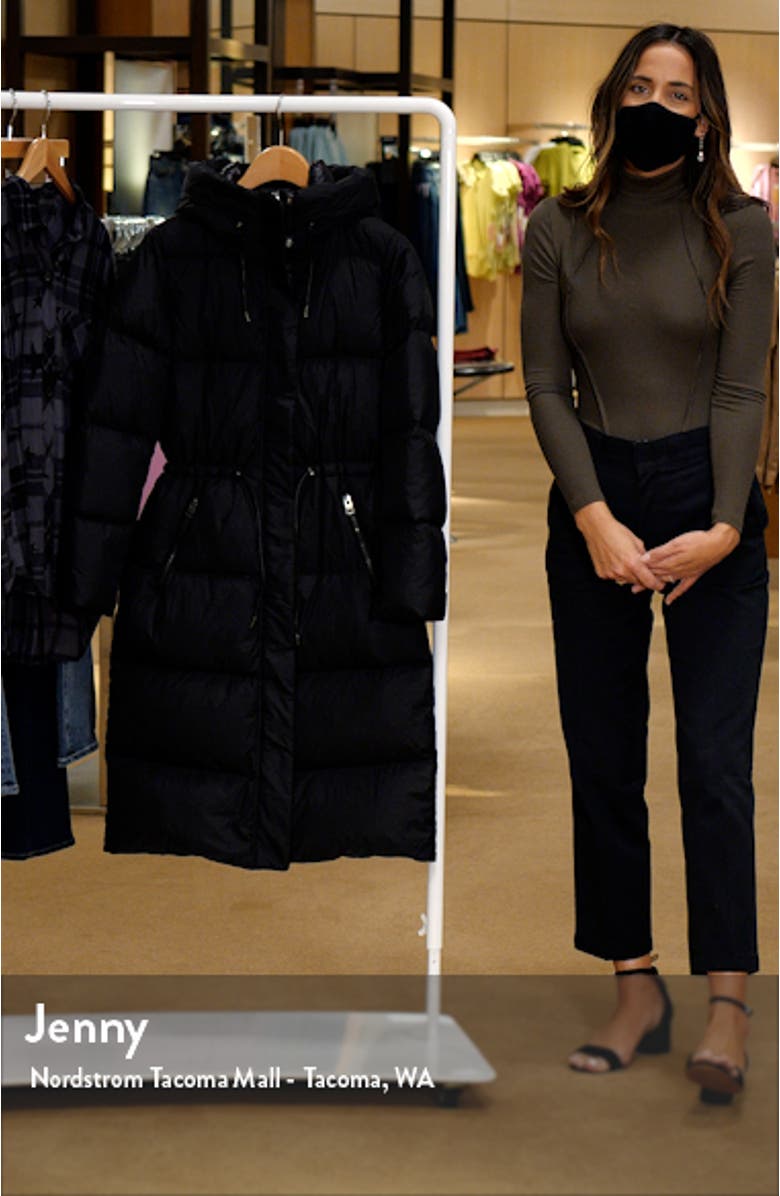 Ishani Down Quilted Puffer Coat, sales video thumbnail