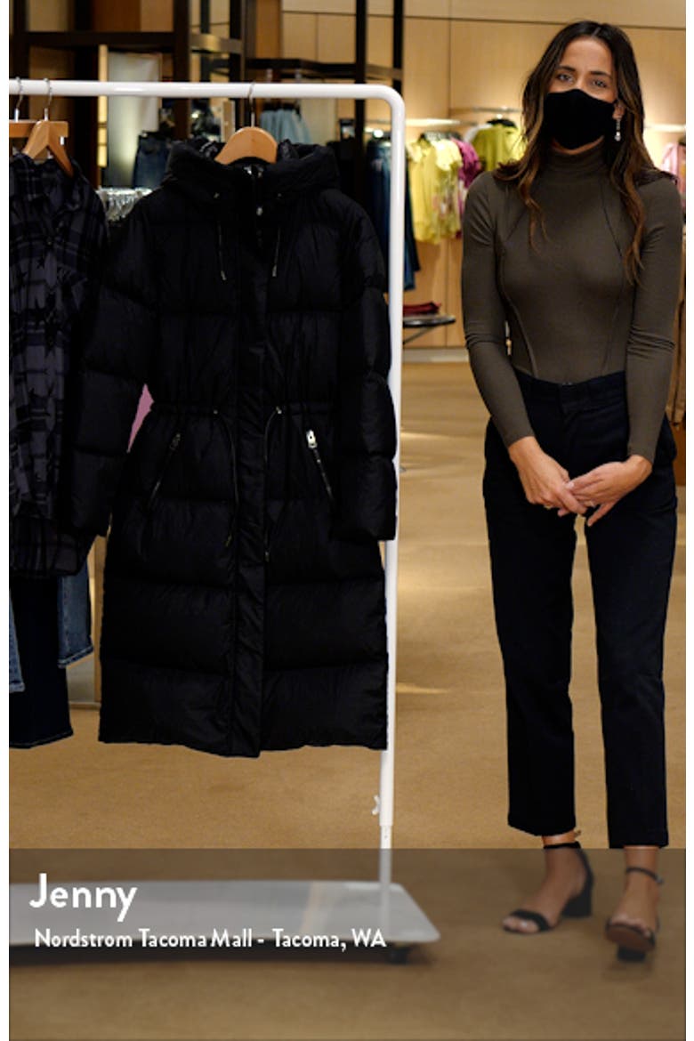 Ishani Down Quilted Puffer Coat video