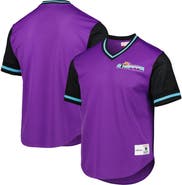 Mitchell & Ness Men's Mitchell & Ness Purple Seattle Sounders FC Mesh V-Neck T-Shirt