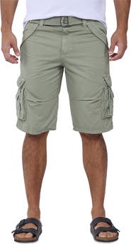 XRAY Belted Bermuda Cargo Shorts